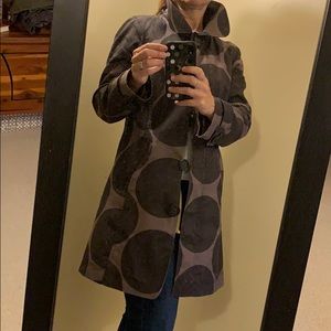 Boden trench coat with light fleece lining